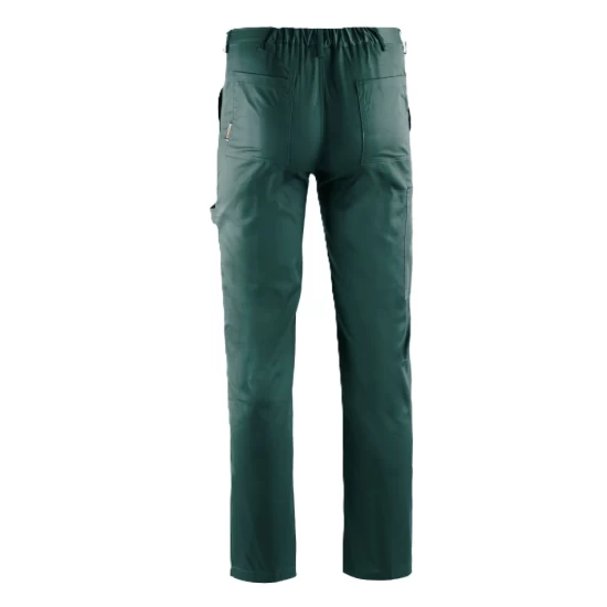 Pantaloni de lucru Pluto, tercot subtire verde, 195g/m2 Pantaloni de lucru Pluto, tercot subtire verde, 195g/m2