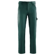 Pantaloni de lucru Pluto, tercot subtire verde, 195g/m2 Pantaloni de lucru Pluto, tercot subtire verde, 195g/m2