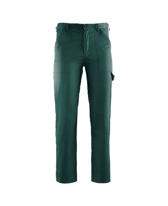 Pantaloni de lucru Pluto, tercot subtire verde, 195g/m2 Pantaloni de lucru Pluto, tercot subtire verde, 195g/m2