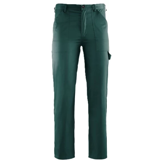 Pantaloni de lucru Pluto, tercot subtire verde, 195g/m2 Pantaloni de lucru Pluto, tercot subtire verde, 195g/m2