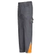 Pantaloni de lucru subtiri ripstop Royal, 190g/m2, gri-portocaliu Pantaloni de lucru subtiri ripstop Royal, 190g/m2, gri-portocaliu