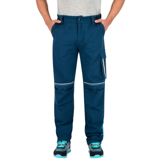 Pantaloni de lucru bumbac de calitate Raptors, 260g/m2, bleumarin albastru Pantaloni de lucru bumbac de calitate Raptors, 260g/m2, bleumarin albastru