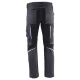 Pantaloni de lucru 4stretch elastici, gri-albastru Pantaloni de lucru 4stretch elastici, gri-albastru