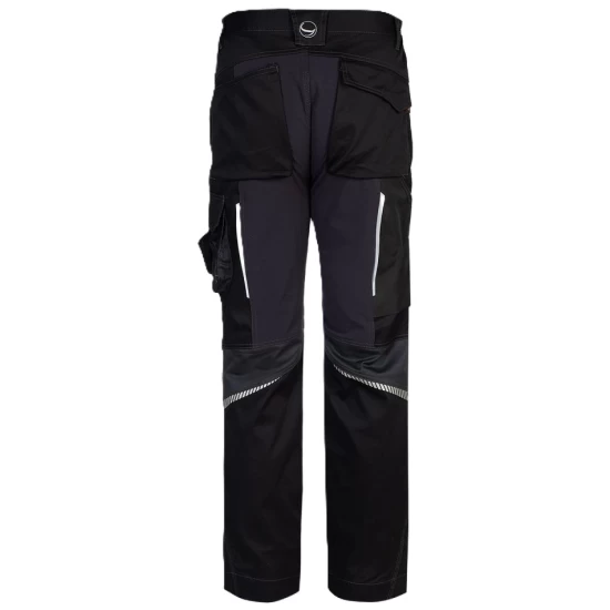 Pantaloni de lucru 4stretch elastici, negru-gri Pantaloni de lucru 4stretch elastici, negru-gri