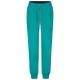 Pantaloni de lucru unisex cu snur in talie si mansete elastice inferioare, verde Pantaloni de lucru unisex cu snur in talie si mansete elastice inferioare, verde