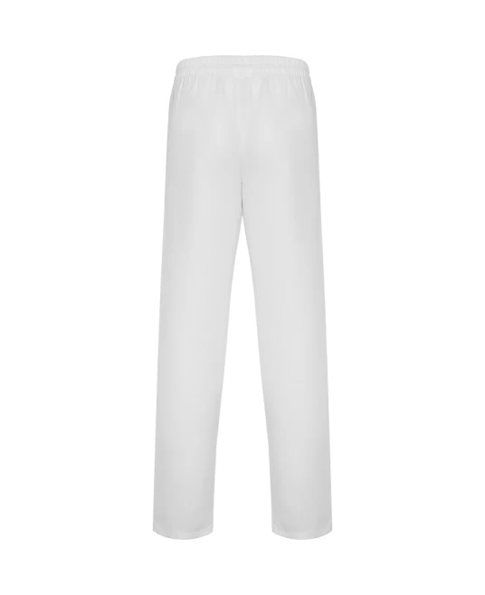Pantaloni de lucru fara buzunare industria alimentara, alb Pantaloni de lucru fara buzunare industria alimentara, alb