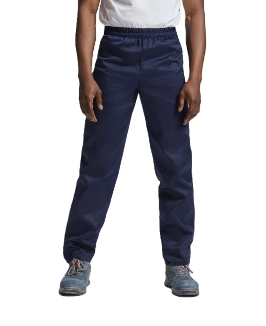 Pantaloni de lucru fara buzunare exterioare, bleumarin Pantaloni de lucru fara buzunare exterioare, bleumarin