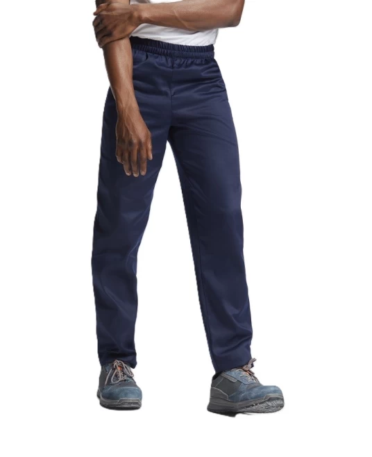 Pantaloni de lucru fara buzunare exterioare, bleumarin Pantaloni de lucru fara buzunare exterioare, bleumarin