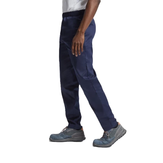 Pantaloni de lucru fara buzunare exterioare, bleumarin Pantaloni de lucru fara buzunare exterioare, bleumarin