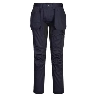 Pantaloni Stretch Holster WX2, tercot 245g/m2, Dark Navy/Negru