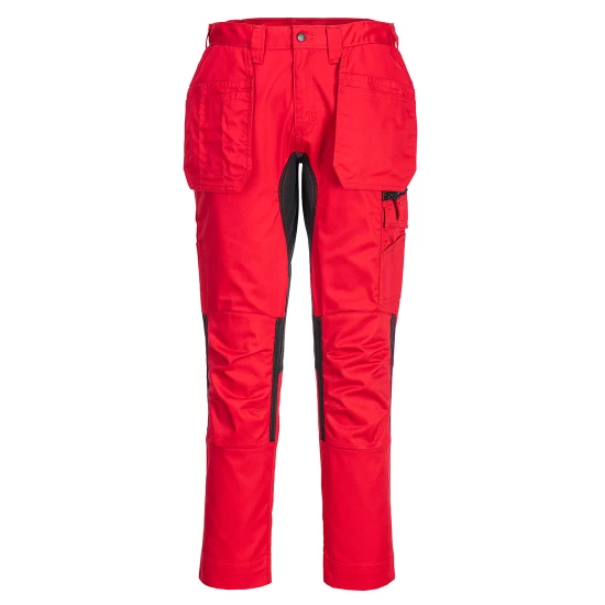 Pantaloni Stretch Holster WX2, tercot 245g/m2, Deep Red Pantaloni Stretch Holster WX2, tercot 245g/m2, Deep Red