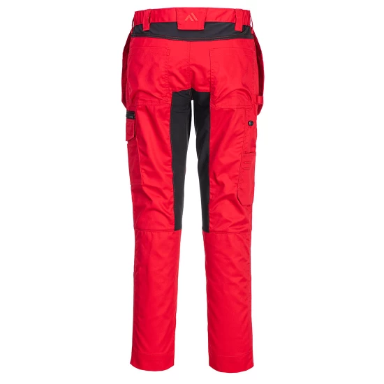 Pantaloni Stretch Holster WX2, tercot 245g/m2, Deep Red Pantaloni Stretch Holster WX2, tercot 245g/m2, Deep Red