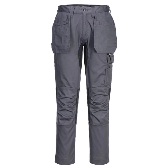 Pantaloni Stretch Holster WX2, tercot 245g/m2, Gri metalic Pantaloni Stretch Holster WX2, tercot 245g/m2, Gri metalic