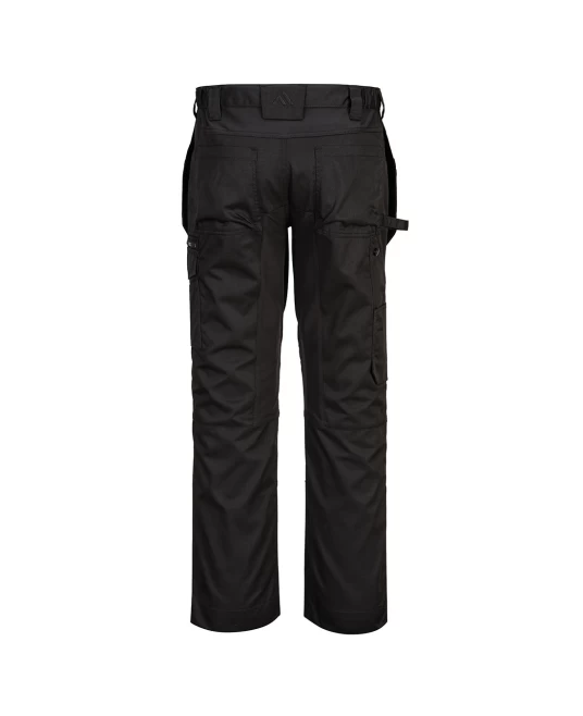Pantaloni Stretch Holster WX2, tercot 245g/m2, Negru