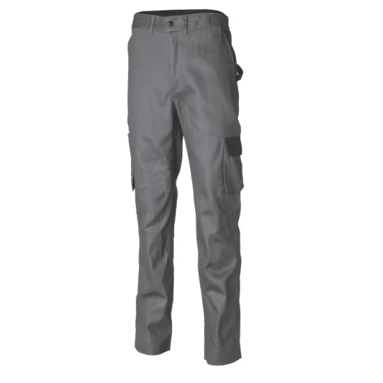 Pantaloni de lucru din twill, 245 g/mp, gri inchis Pantaloni de lucru din twill, 245 g/mp, gri inchis