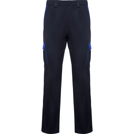 Pantaloni de lucru elastan cargo, tercot 250g/m2, bleumarin-albastru royal Pantaloni de lucru elastan cargo, tercot 250g/m2, bleumarin-albastru royal