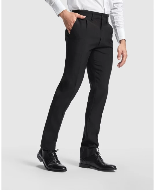 Pantaloni ospatari sau paznici, poliester 190g/m2, Negru Pantaloni ospatari sau paznici, poliester 190g/m2, Negru