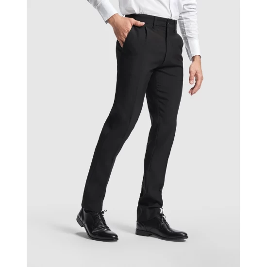 Pantaloni ospatari sau paznici, poliester 190g/m2, Negru Pantaloni ospatari sau paznici, poliester 190g/m2, Negru