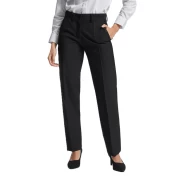 Pantaloni eleganti pentru femei, poliester, 190g/m2, Negru