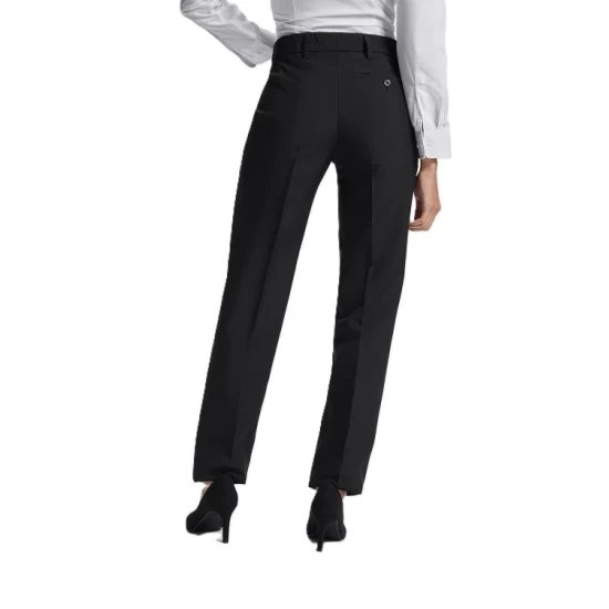 Pantaloni eleganti pentru femei, poliester, 190g/m2, Negru