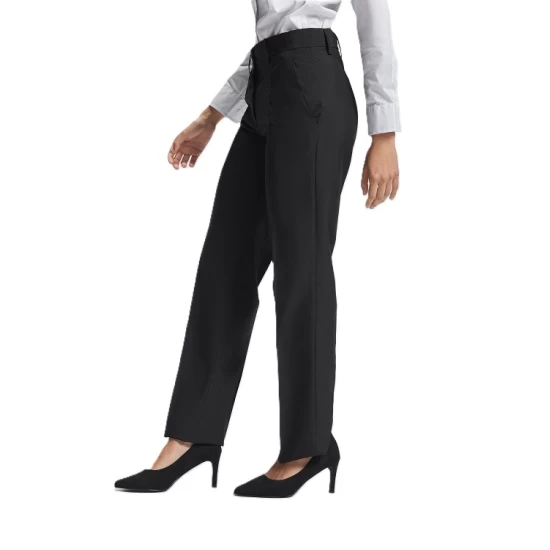 Pantaloni eleganti pentru femei, poliester, 190g/m2, Negru