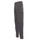 Pantaloni Worker stretch cusaturi triple, bumbac elastan 300g/m2, Gri inchis