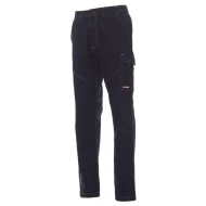 Pantaloni Worker stretch cusaturi triple, bumbac elastan 300g/m2, Bleumarin