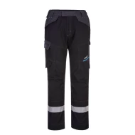 Pantaloni antistatici si ignifugi, protectie chimica si arc electric, Negru