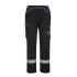 Pantaloni antistatici si ignifugi, protectie chimica si arc electric, Negru