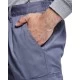 Pantaloni de lucru cu dungi reflectorizante Daily Gri inchis Pantaloni de lucru cu dungi reflectorizante Daily Gri inchis