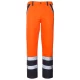 Pantaloni HiVis dungi reflectorizante Colins,tercot 240g/m2, portocaliu neon Pantaloni HiVis dungi reflectorizante Colins,tercot 240g/m2, portocaliu neon