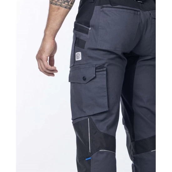Pantaloni de lucru 4xstretch premium slimfit, gri inchis Pantaloni de lucru 4xstretch premium slimfit, gri inchis