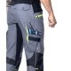 Pantaloni de lucru 4xstretch premium slimfit, gri Pantaloni de lucru 4xstretch premium slimfit, gri