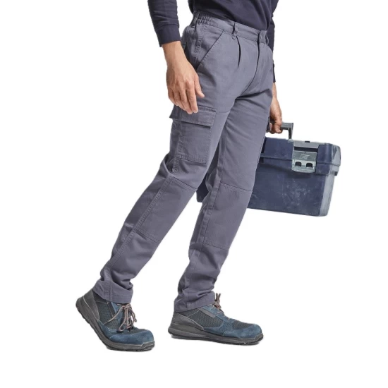 Pantaloni de lucru kombat, bumbac, 240g/m2, Negru Pantaloni de lucru kombat, bumbac, 240g/m2, Negru