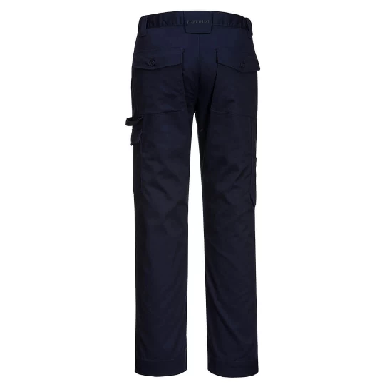 Pantaloni de lucru comozi, tesatura twill durabila, Navy Pantaloni de lucru comozi, tesatura twill durabila, Navy