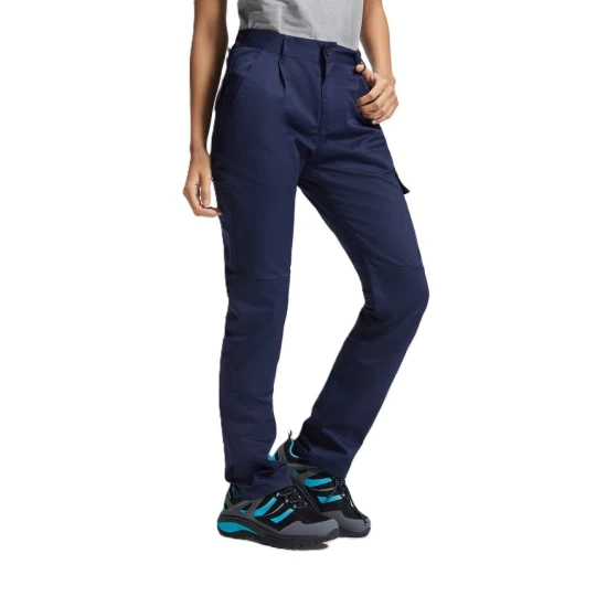 Pantaloni de lucru femei, tercot 235 g/mp, Bleumarin Pantaloni de lucru femei, tercot 235 g/mp, Bleumarin