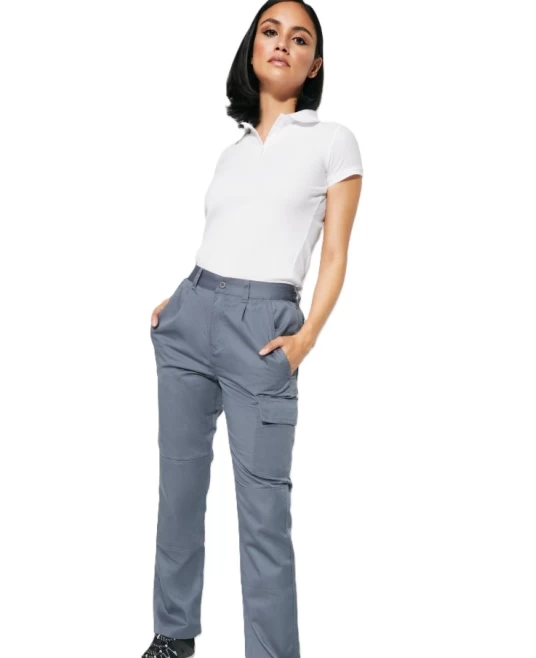 Pantaloni de lucru femei, tercot 235 g/mp, Gri inchis Pantaloni de lucru femei, tercot 235 g/mp, Gri inchis