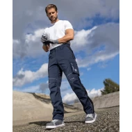 Pantaloni de lucru premium Urban Plus, tercot 270g/m2, bleumarin