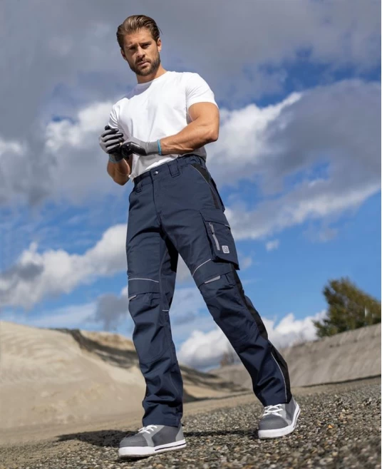 Pantaloni de lucru premium Urban Plus, tercot 270g/m2, bleumarin