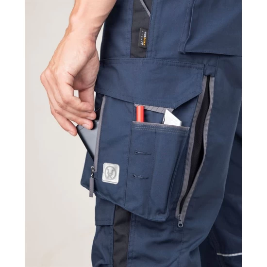 Pantaloni de lucru premium Urban Plus, tercot 270g/m2, bleumarin Pantaloni de lucru premium Urban Plus, tercot 270g/m2, bleumarin