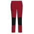 Pantaloni de lucru stretch Work, elastan 195g/m2, rosu