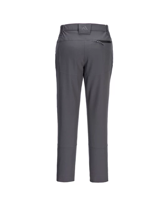 Pantaloni de lucru subtiri elastici WX2 Stretch, 195g/m2, gri negru Pantaloni de lucru subtiri elastici WX2 Stretch, 195g/m2, gri negru