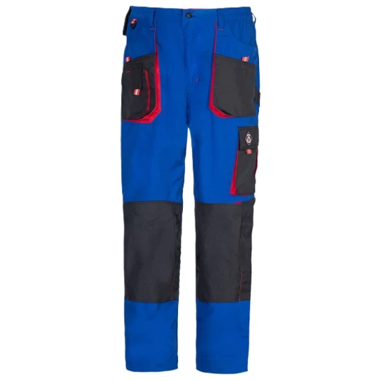  Pantaloni de lucru rezistenti la uzura Kastori, tercot 260g/m2, albastru negru