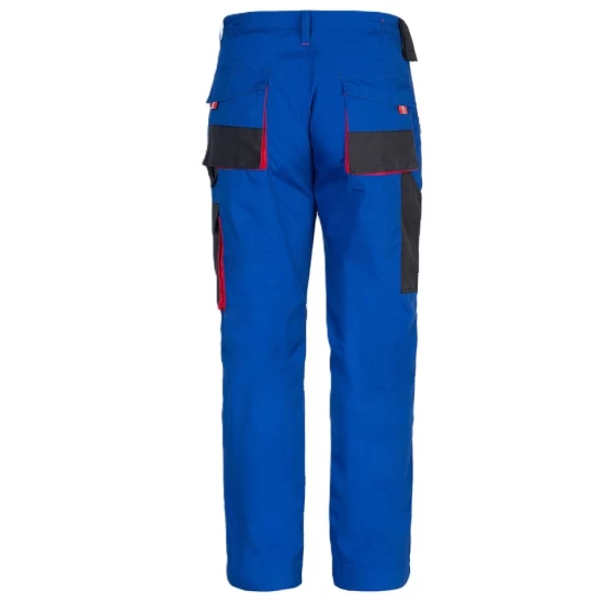  Pantaloni de lucru rezistenti la uzura Kastori, tercot 260g/m2, albastru negru