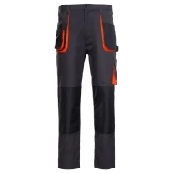 Pantaloni de lucru rezistenti la uzura Kastori, tercot 260g/m2, negru portocaliu  Pantaloni de lucru rezistenti la uzura Kastori, tercot 260g/m2, negru portocaliu