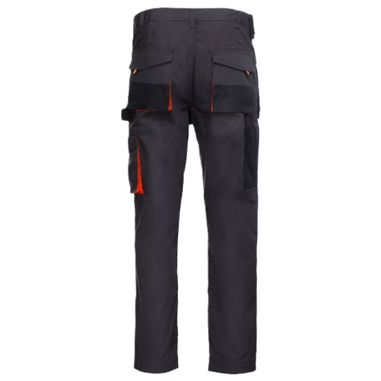 Pantaloni de lucru rezistenti la uzura Kastori, tercot 260g/m2, negru portocaliu Pantaloni de lucru rezistenti la uzura Kastori, tercot 260g/m2, negru portocaliu