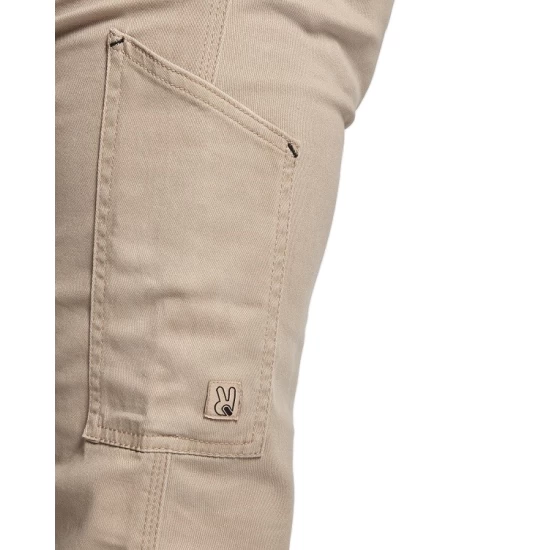 Pantaloni de lucru cu elastan, cusaturi triple, Gri Pantaloni de lucru cu elastan, cusaturi triple, Gri
