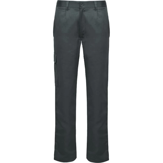Pantaloni subtiri de lucru, tercot foarte rezistent la rupere, Gri inchis Pantaloni subtiri de lucru, tercot foarte rezistent la rupere, Gri inchis