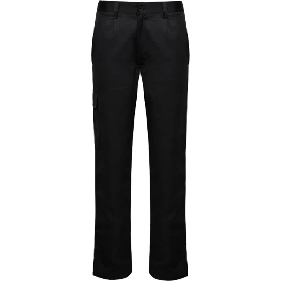 Pantaloni subtiri de lucru, tercot foarte rezistent la rupere, Negru Pantaloni subtiri de lucru, tercot foarte rezistent la rupere, Negru