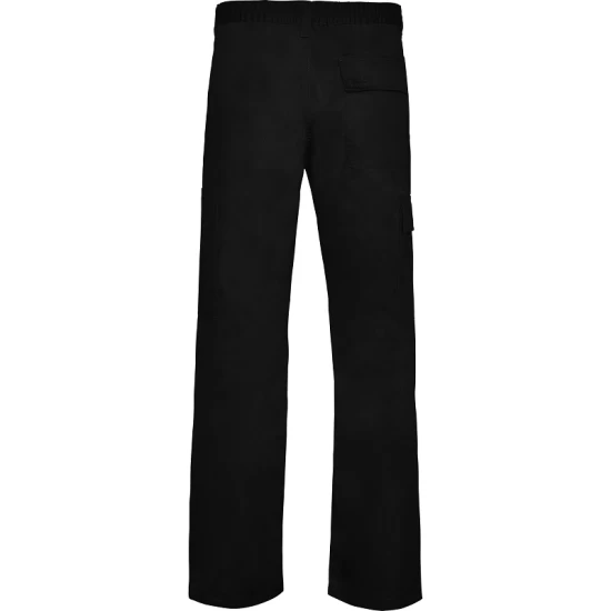 Pantaloni subtiri de lucru, tercot foarte rezistent la rupere, Negru Pantaloni subtiri de lucru, tercot foarte rezistent la rupere, Negru